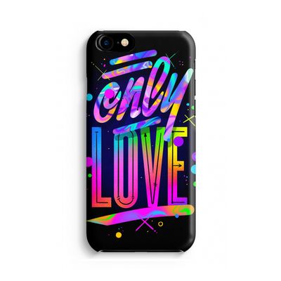 Only Love: Volledig geprint iPhone SE 2020 Hoesje