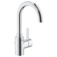 GROHE Eurosmart Cosmopolitan wastafelkraan L-size met afvoerplug met hoge draaibare uitloop chroom 32830001 - thumbnail