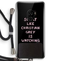 Christian Grey: Xiaomi Mi Mix 2 Transparant Hoesje met koord