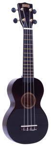 Mahalo MR1/BK Rainbow Series sopraan ukelele zwart