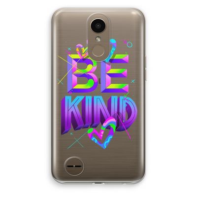 Be Kind: LG K10 (2017) Transparant Hoesje