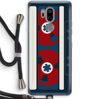 Here's your tape: LG G7 Thinq Transparant Hoesje met koord