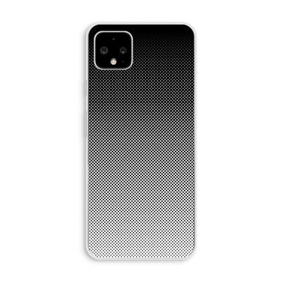 Musketon Halftone: Pixel 4 XL Transparant Hoesje