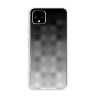 Musketon Halftone: Pixel 4 XL Transparant Hoesje