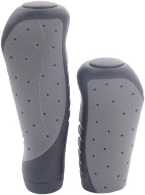 Edge Ergo city handvatten - 135 + 92mm - zwart-grijs