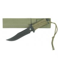 Combat mes groen voor survival 27 cm   -