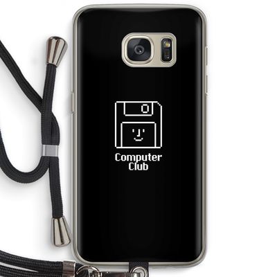 Hello: Samsung Galaxy S7 Transparant Hoesje met koord