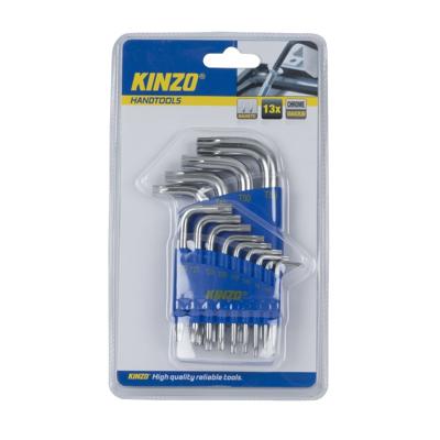 Inbussleutels set - 13-delig - torxschroeven vorm - torx - gereedschap
