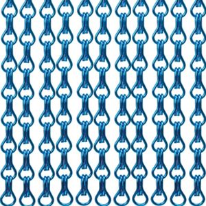 Aluminium vliegengordijn Torresol - 100 x 235 cm - Blauw