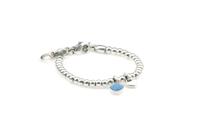Qoss Junior Armband Zoey Hart Hemelsblauw