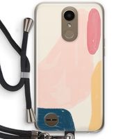 Saturday Flow: LG K10 (2017) Transparant Hoesje met koord
