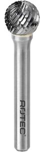 Rotec HM-Stiftfrees, model D - Z9 / INOX-vertand / ø6x4,7x50xø6mm - 4330609