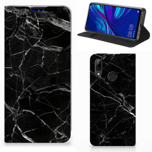 Huawei P Smart (2019) Standcase Marmer Zwart - Origineel Cadeau Vader