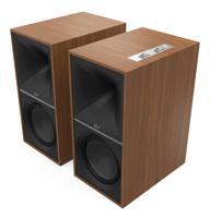 Klipsch: The Nines Actieve Boekenplank Speakers - Walnoot