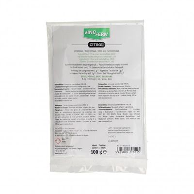 citroenzuur Vinoferm citrol 100 g