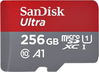 Geheugenkaart Sandisk MicroSDXC Ultra 256GB (150mb/s C10 - SDA UHS-I) - thumbnail