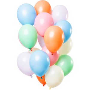 Ballonnen Set Pretty Pastel Premium 30cm - 15 Stuks