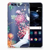 Huawei P10 Plus | TPU Hoesje | Bird Flowers