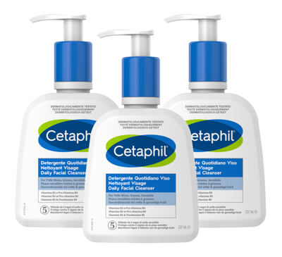 Cetaphil Daily Facial Cleanser Multiverpakking Cetaphil Daily Facial Cleanser Multiverpakking