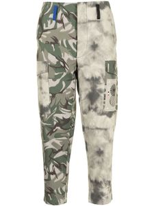 Ports V pantalon fuselé à motif tie dye - Vert