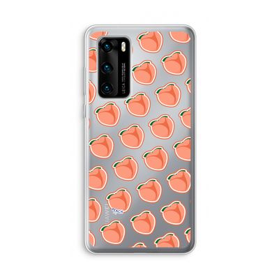 Just peachy: Huawei P40 Transparant Hoesje