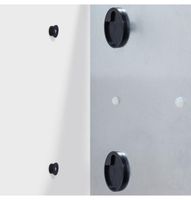 Glasbord Sigel magnetisch 1200x900x18mm zwart - thumbnail