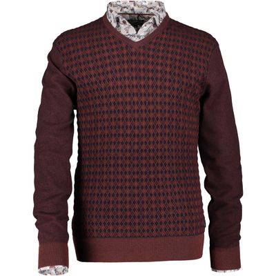 State of Art State of Art Pullover V-Neck Plai