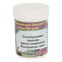 Dierendrogist Groenlipmossel met glucosamine / msm / curcuma - thumbnail