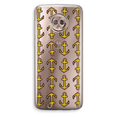 Musketon Anchor: Motorola Moto G6 Transparant Hoesje
