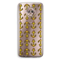 Musketon Anchor: Motorola Moto G6 Transparant Hoesje