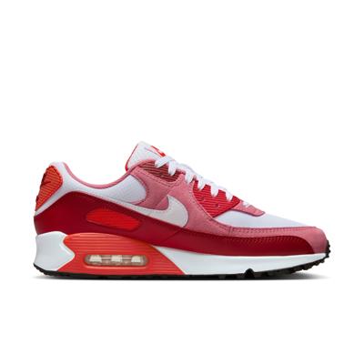 Nike Air Max 90 Sneakers Wit Rood Roze Oranje