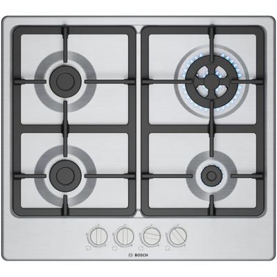 Bosch PGH6B5K90N Gas kookplaat Grijs