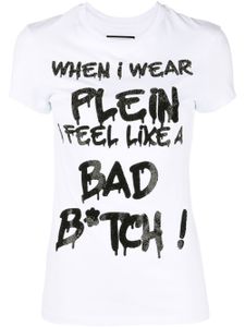 Philipp Plein t-shirt Sexy Pure à ornements strassés - Blanc