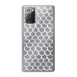 Dakpannetjes: Samsung Galaxy Note 20 / Note 20 5G Transparant Hoesje