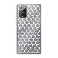 Dakpannetjes: Samsung Galaxy Note 20 / Note 20 5G Transparant Hoesje