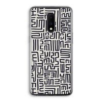 Moroccan Print: OnePlus 7 Transparant Hoesje