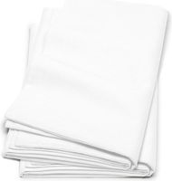 Cinderella kussensloop molton 60x70 cm white met rits 2 stuks