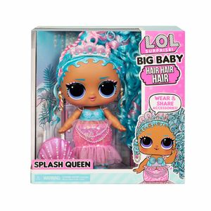 MGA Entertainment L.O.L. Surprise! - Big Baby Hair Hair Hair Doll - Splash Queen pop