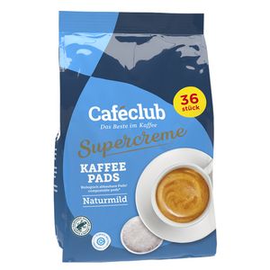 Caféclub - Supercreme Koffiepads Nuturmild - 36 pads