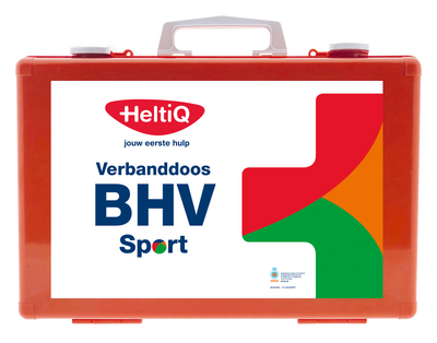 HeltiQ Verbanddoos Modulair BHV Sport Oranje