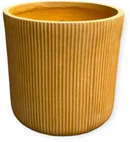 Mica Decorations bloempot nuovo keramiek 37x36cm oker