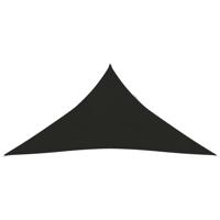VidaXL Zonnezeil 160 g/m² 3x3x3 m hdpe zwart