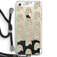 King Kylie: iPhone 5 / 5S / SE Transparant Hoesje met koord