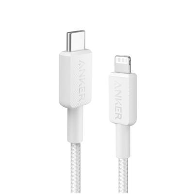 Anker 322 USB-C to Lightning Cable (6ft Braided) Oplader Wit
