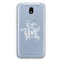Partner in crime: Samsung Galaxy J5 (2017) Transparant Hoesje