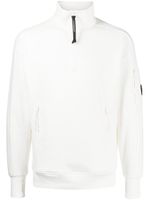 C.P. Company sweat à fermeture zippée - Blanc