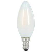 Xavax Led-gloeidraad E14 470lm Vervangt 40W Kaarslamp Mat Warm Wit
