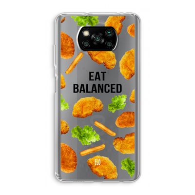 Eat Balanced: Xiaomi Poco X3 NFC Transparant Hoesje