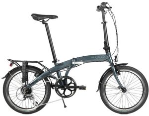 U•GO Mobility Dare D7 fiets Aluminium Grijs