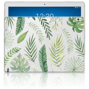 Lenovo Tab P10 Siliconen Hoesje Leaves